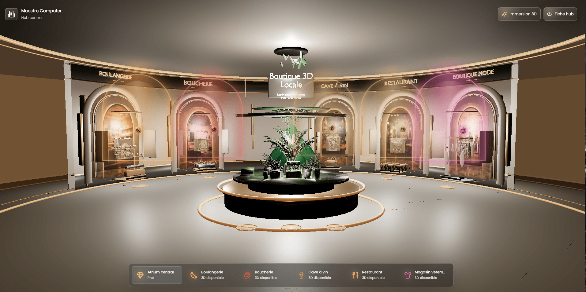Local Commerce 3D Hub